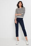 Pantalon raccourci femme
