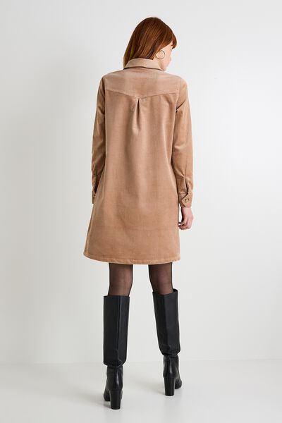 Robe velours femme
