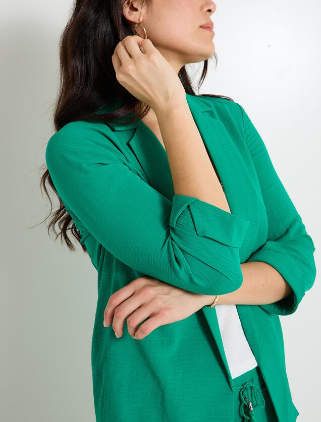 Veste blazer fluide femme