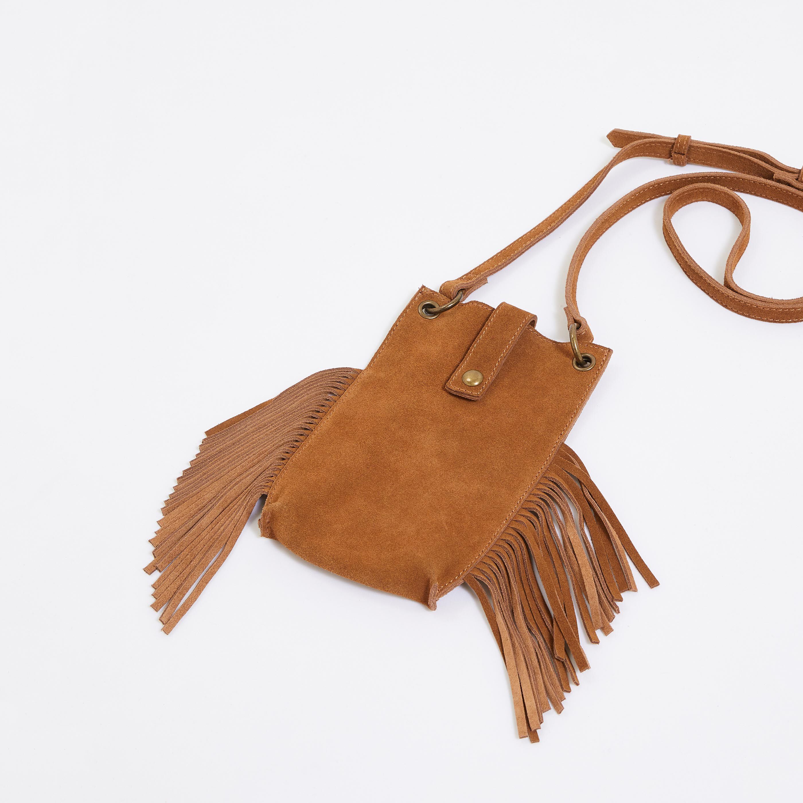 Pochette sales femme camel