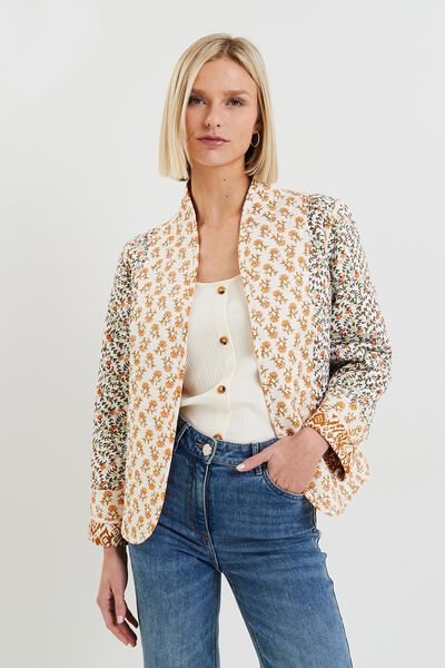 Veste matelassée reversible femme