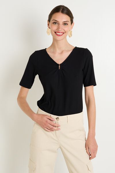 Tshirt uni femme