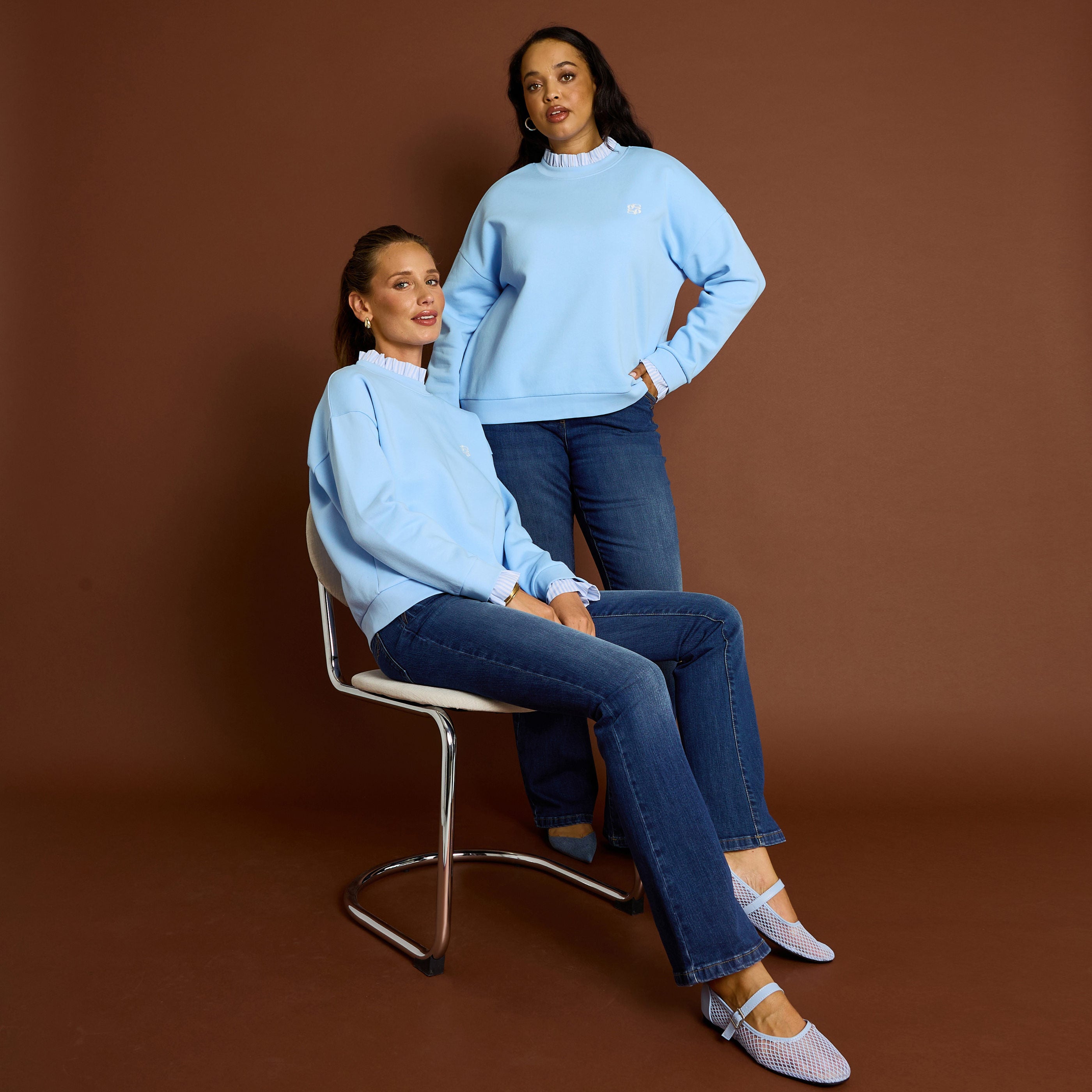 Sweat col victorien femme