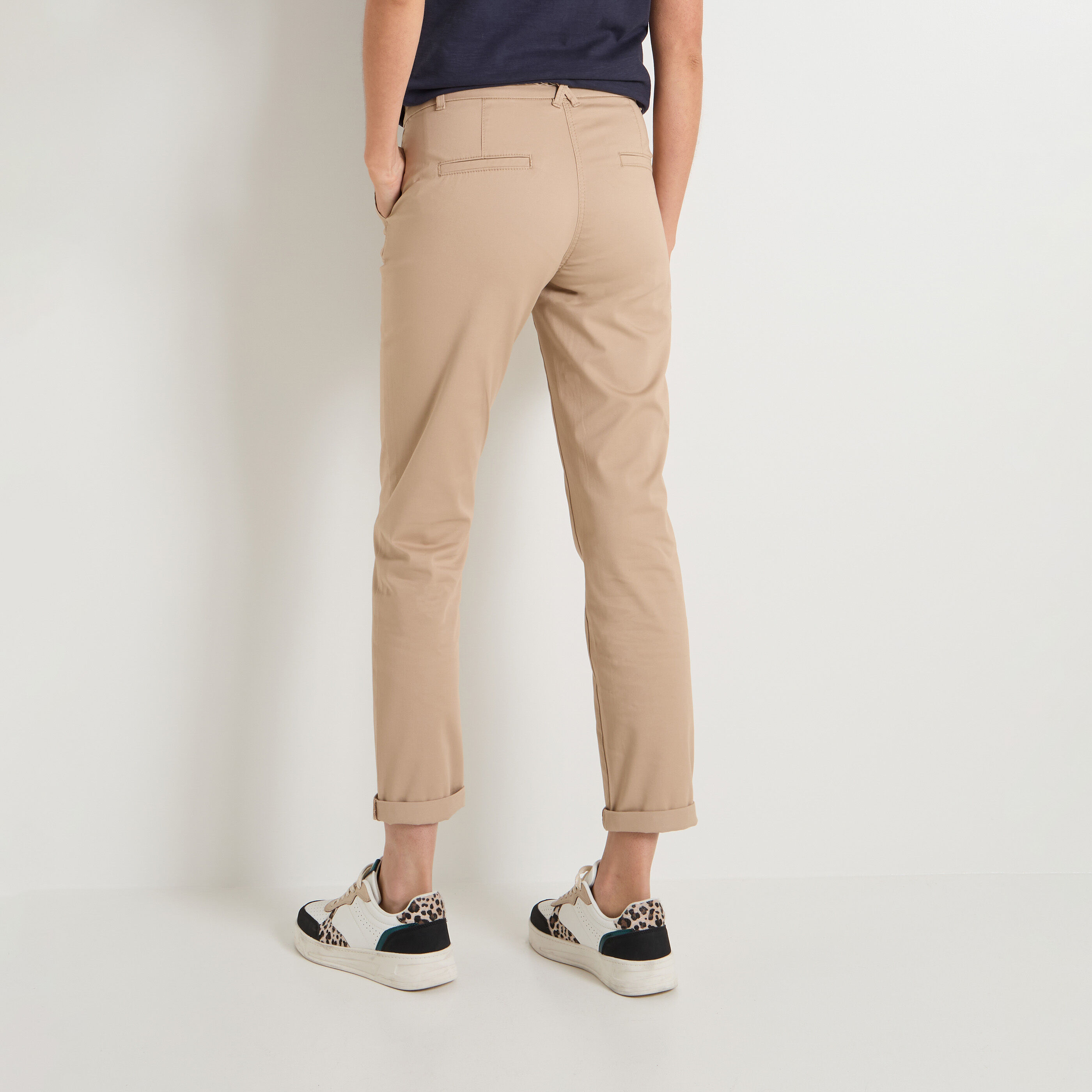 Pantalon chino femme