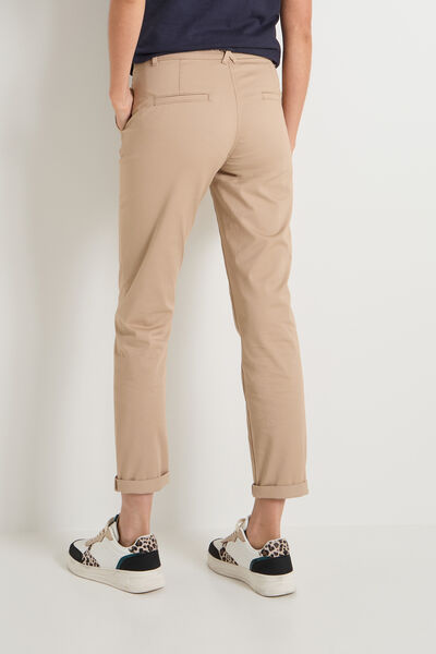 Pantalon chino femme