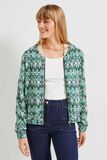 Bomber imprimé femme