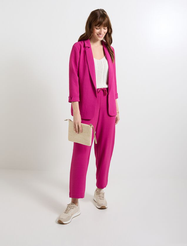 Veste blazer fluide femme