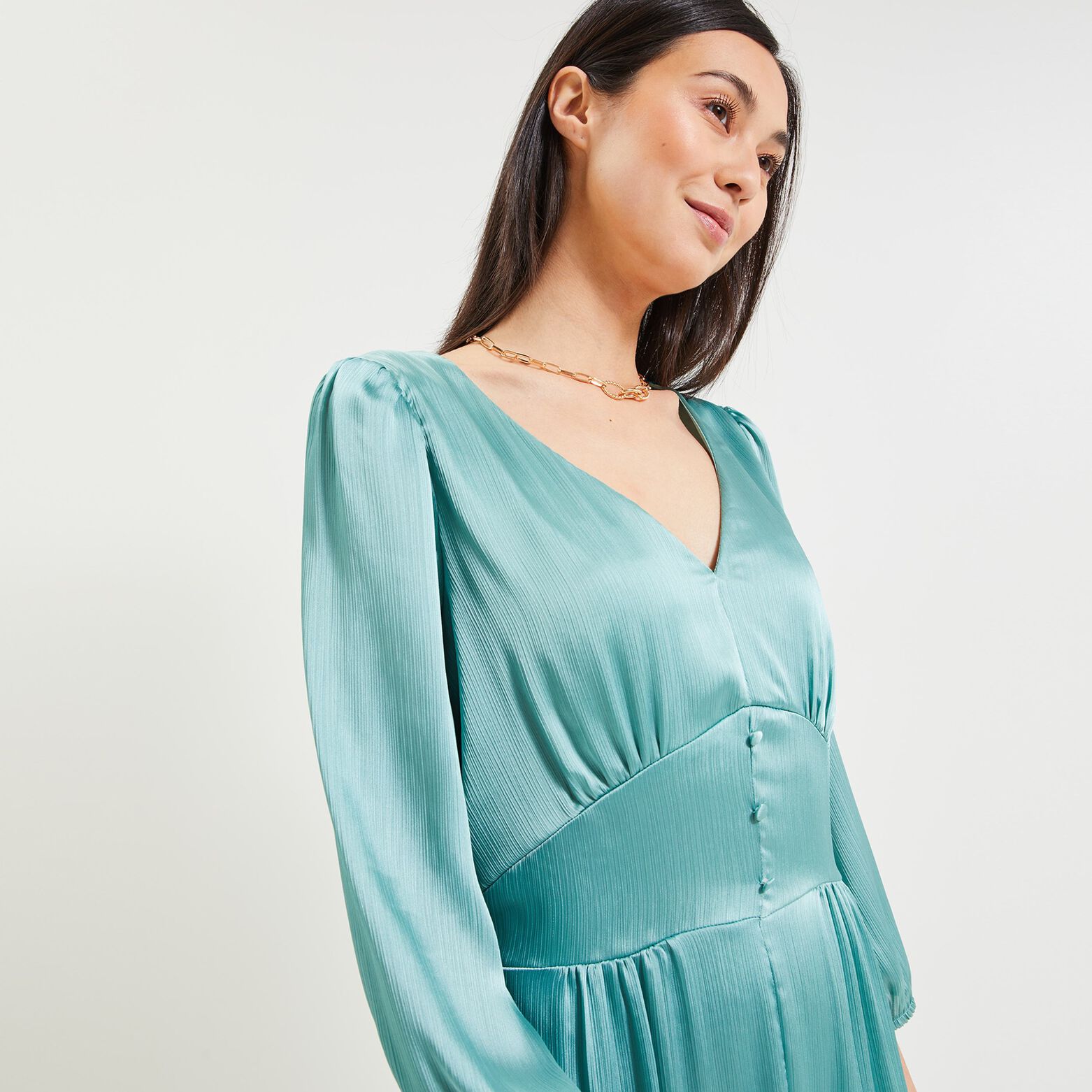 Robe longue habillée femme