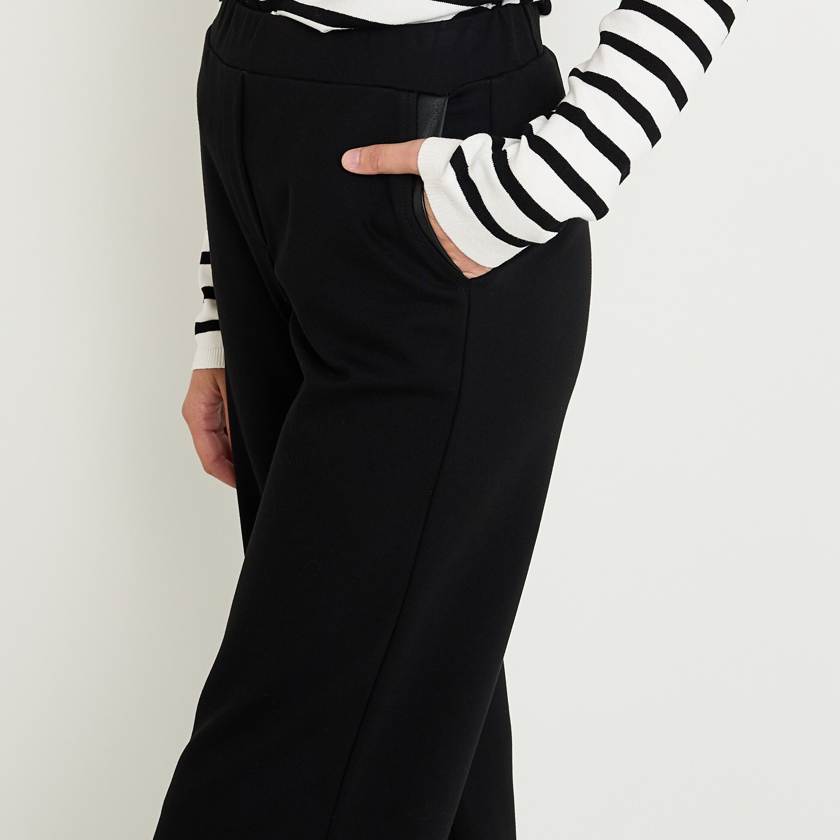 Pantalon large femme