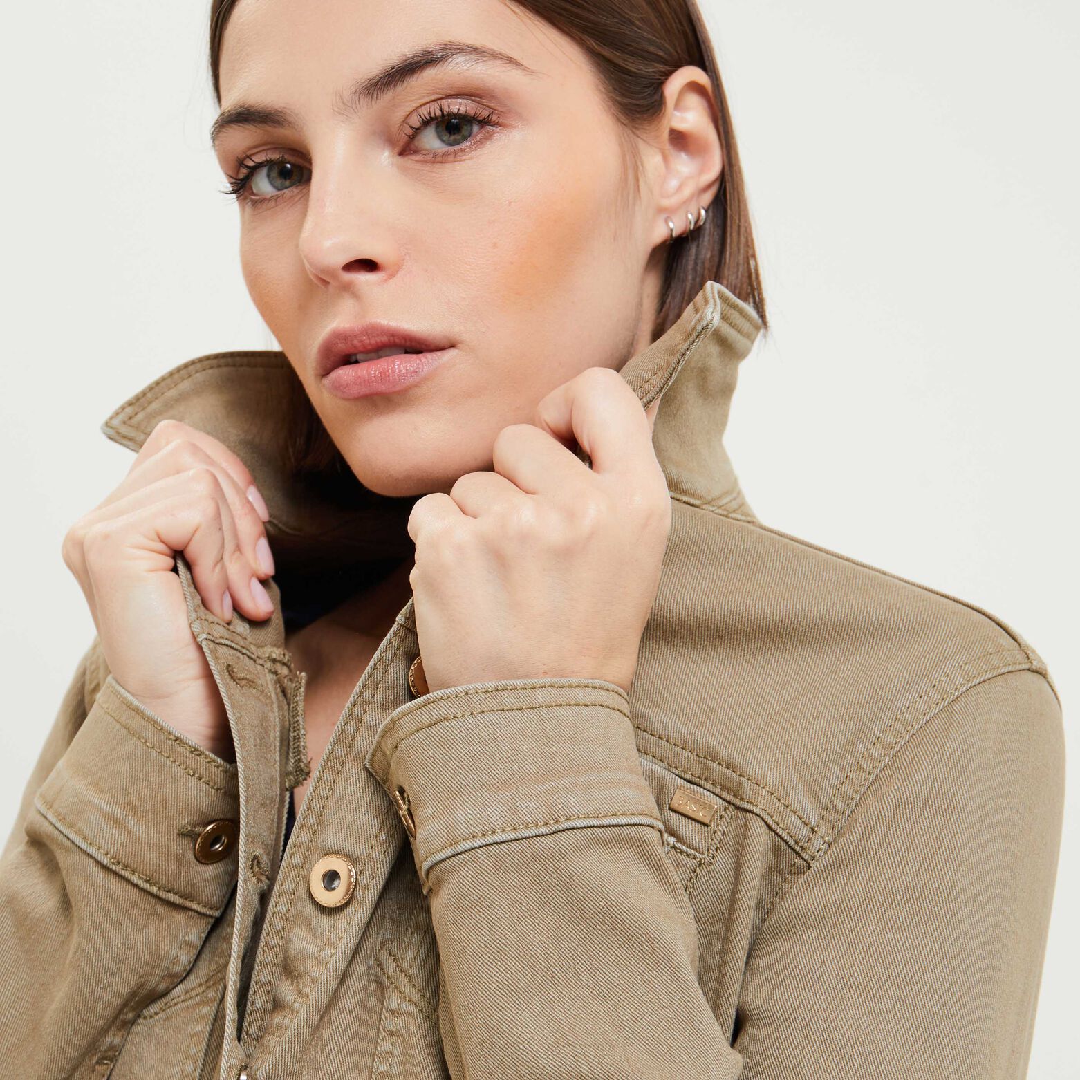 Veste en jean femme