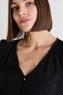 T-shirt col V femme