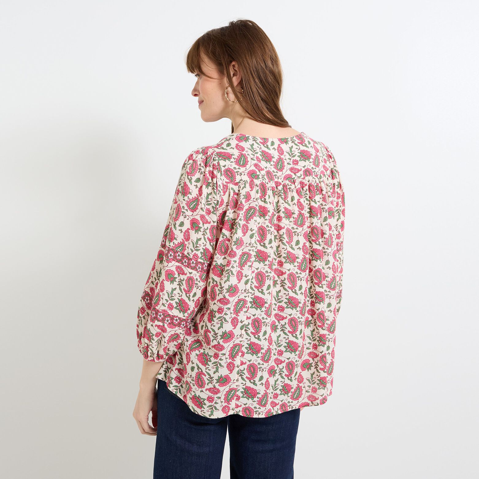 Blouse imprimée femme