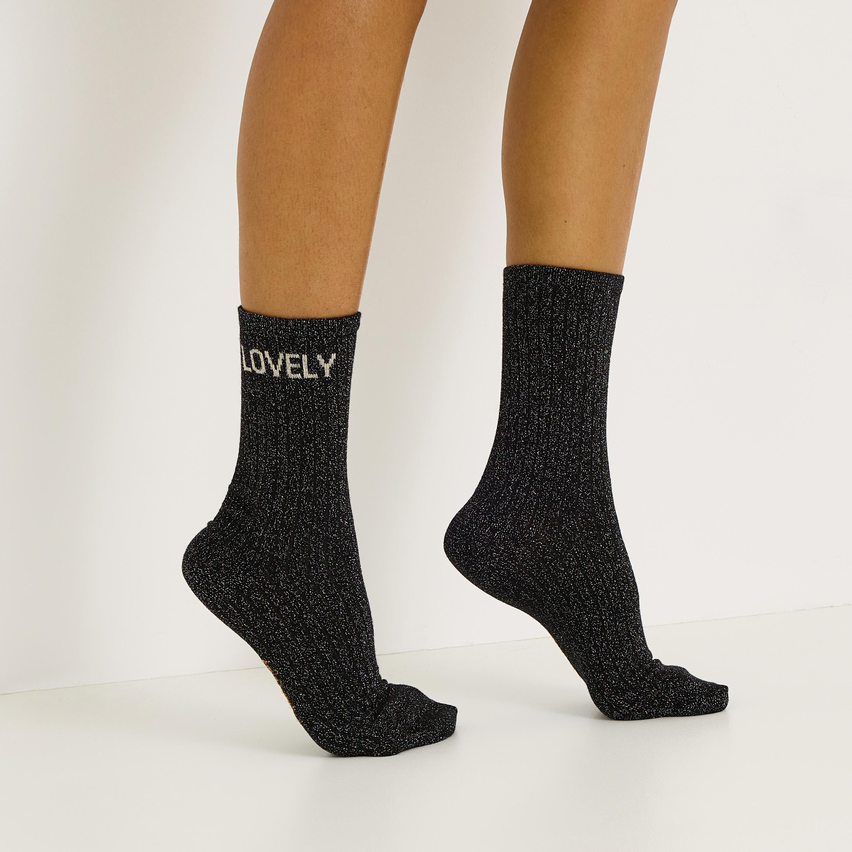 Lot de 2 paires de chaussettes femme