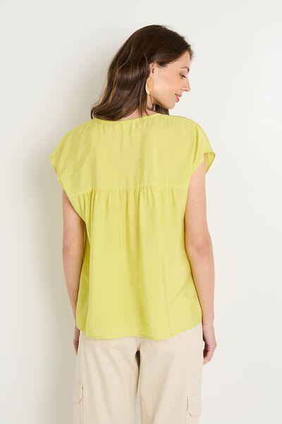 Blouse unie femme