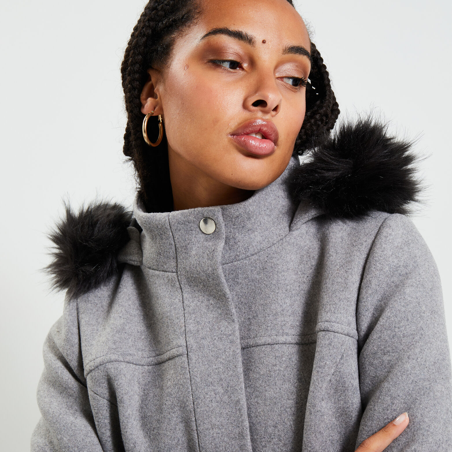 Manteau duffle coat femme