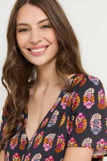 Chemise manches courtes femmes