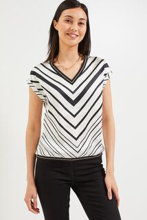 Blouse imprimée femme