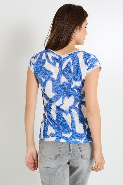 T-shirt col rond femme