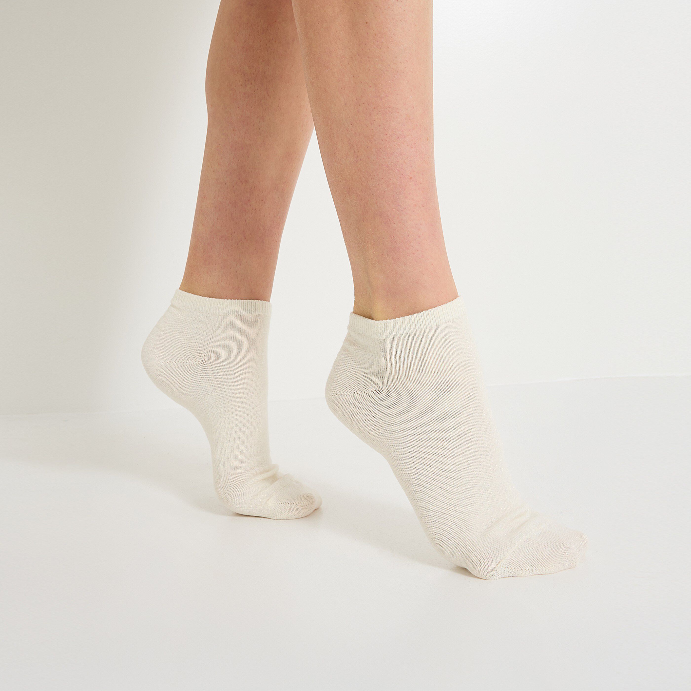 Lot de 2 paires de socquettes femme