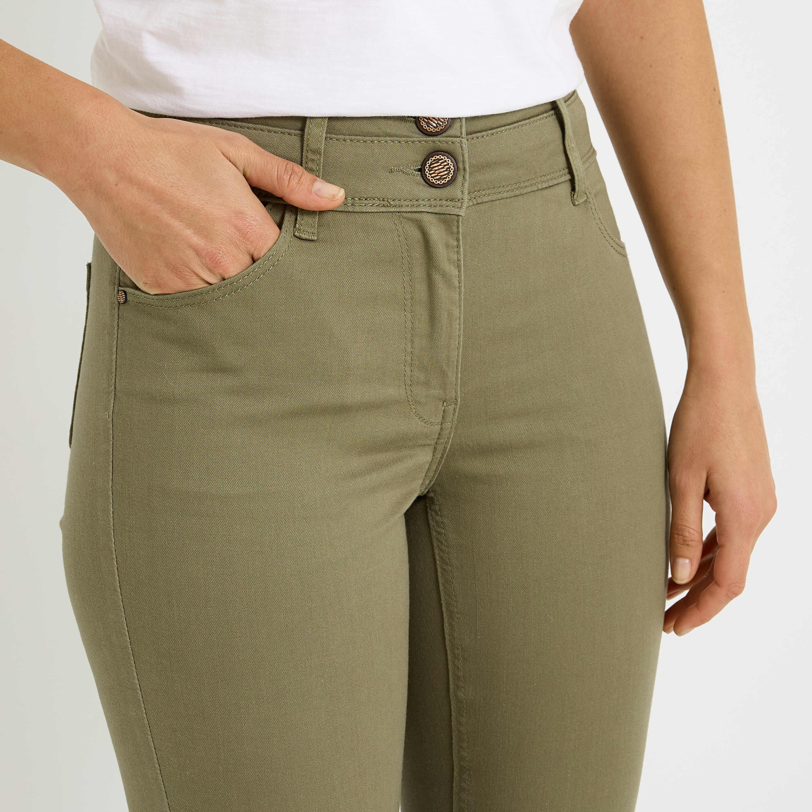 Jean slim raccourci HANOI R02 femme