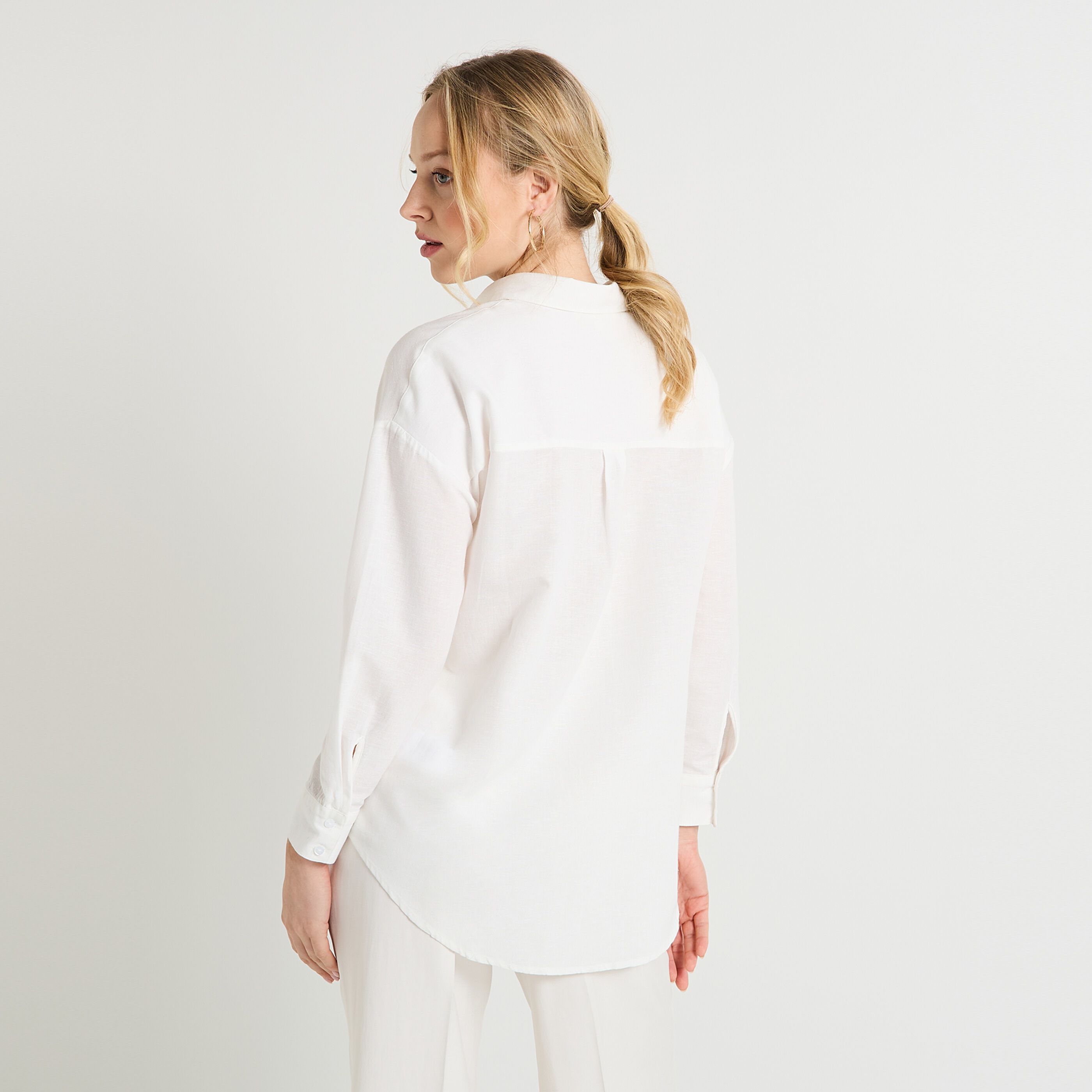 Chemise oversize femme
