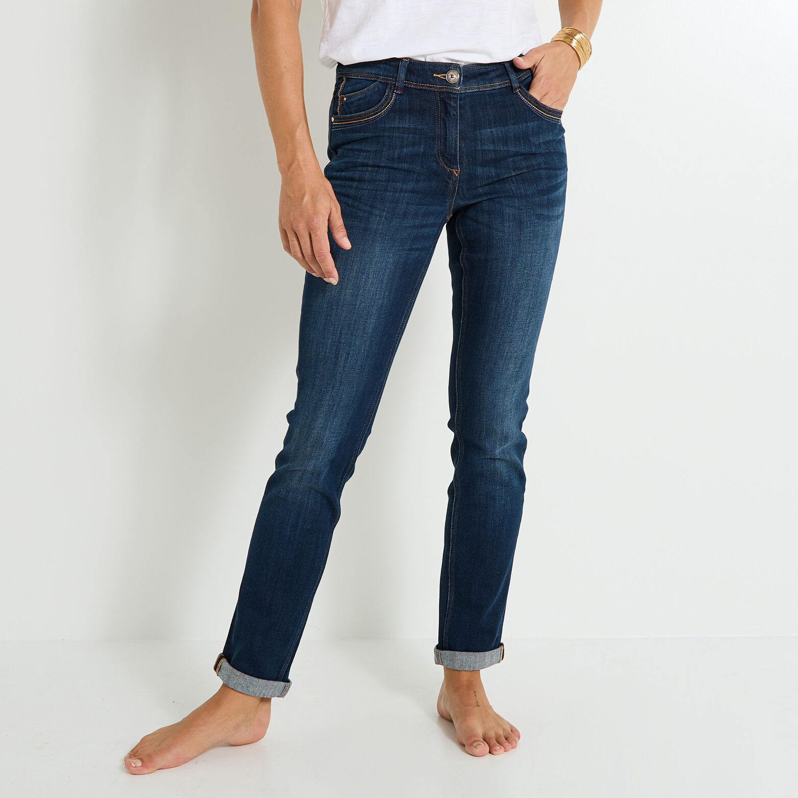 Jean Tall raccourci TTOKYO R01 femme