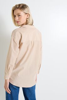 Chemise oversize rayée femme