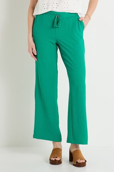Pantalon tall large fluide femme