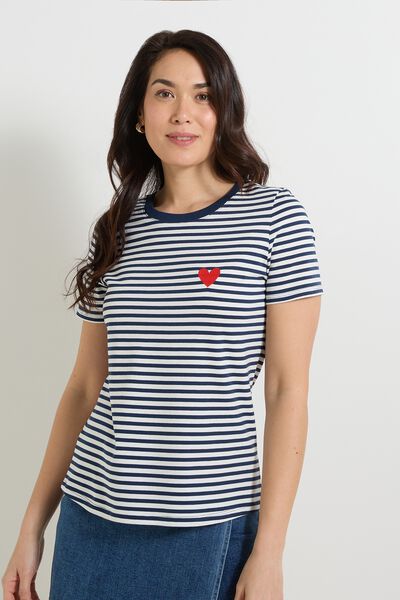 T-shirt rayé femme