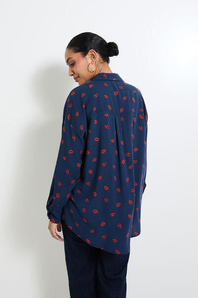 Chemise à motifs femme