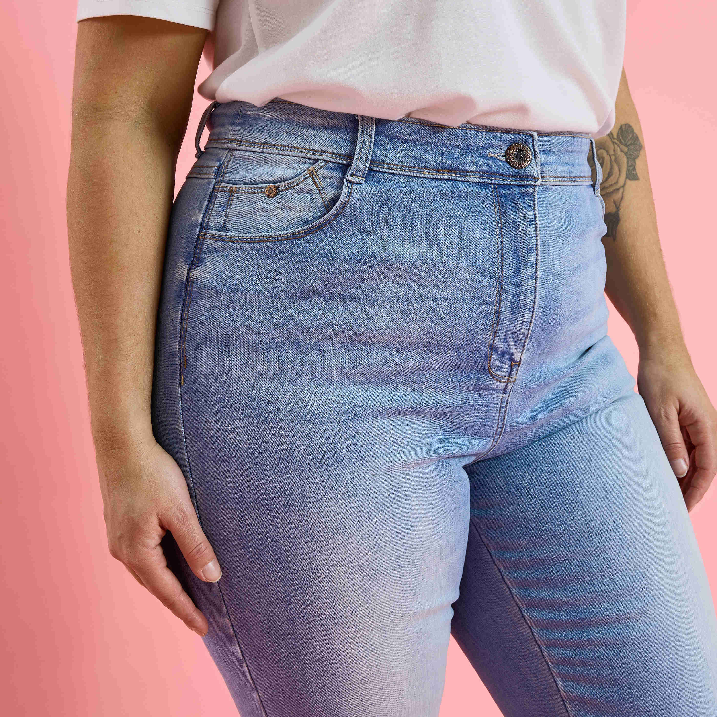 Jean raccourci bootcut TROPEZ RB02 femme