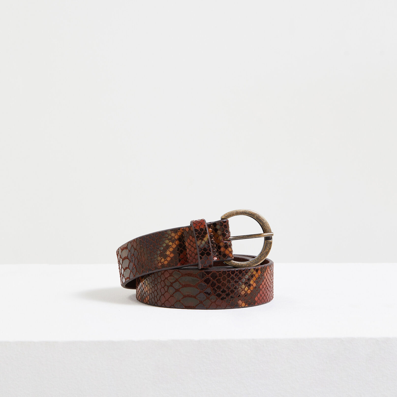 Ceinture en cuir femme