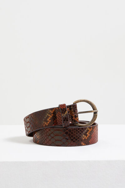 Ceinture en cuir femme