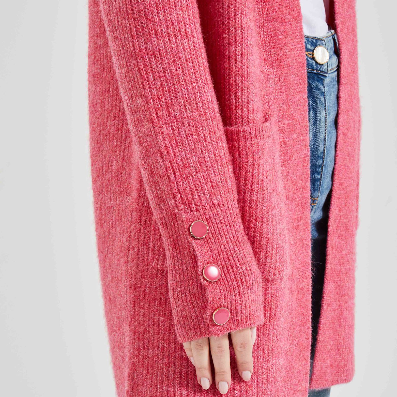 Gilet long femme