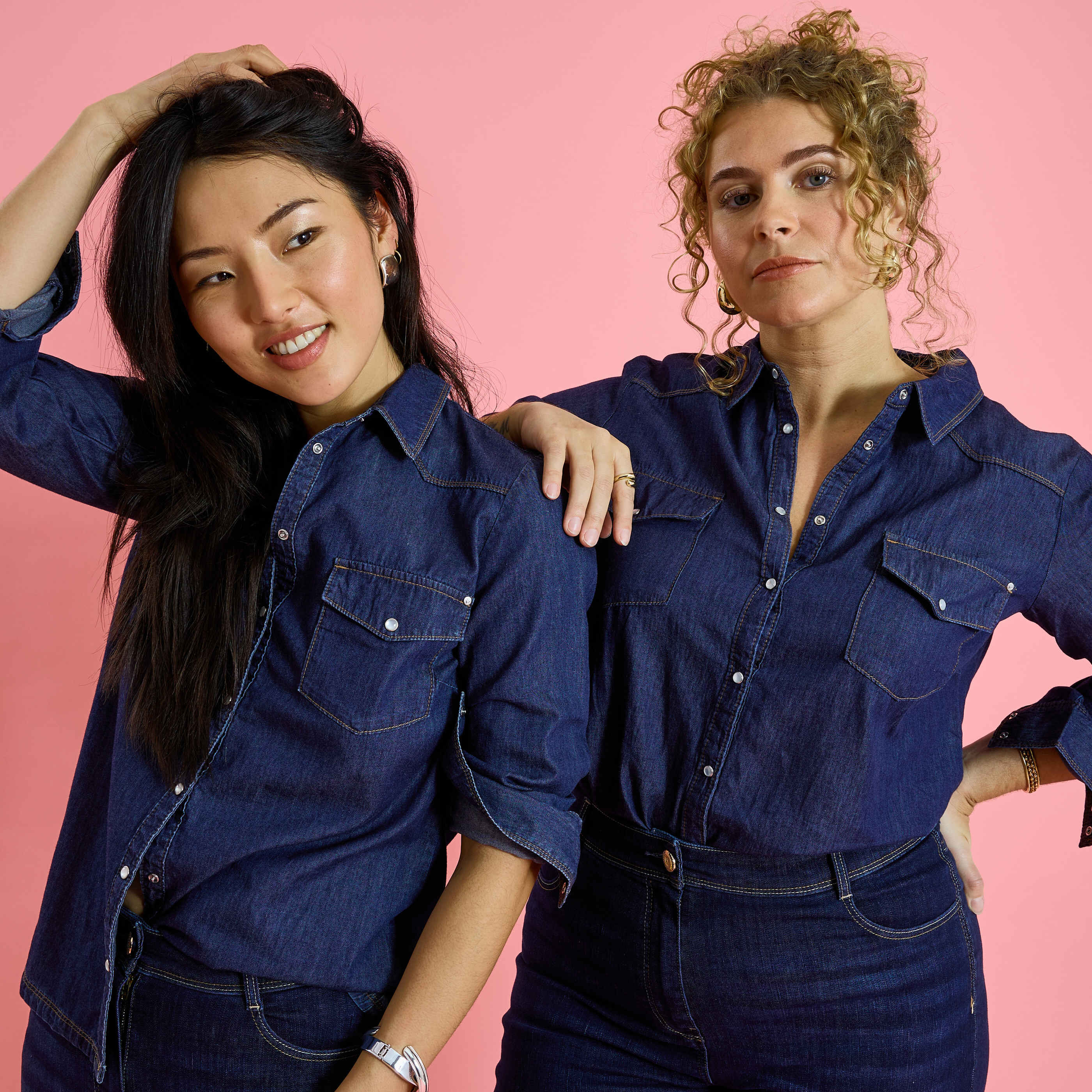 Chemise en jean femme