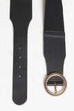 Ceinture élastiquée au dos femme