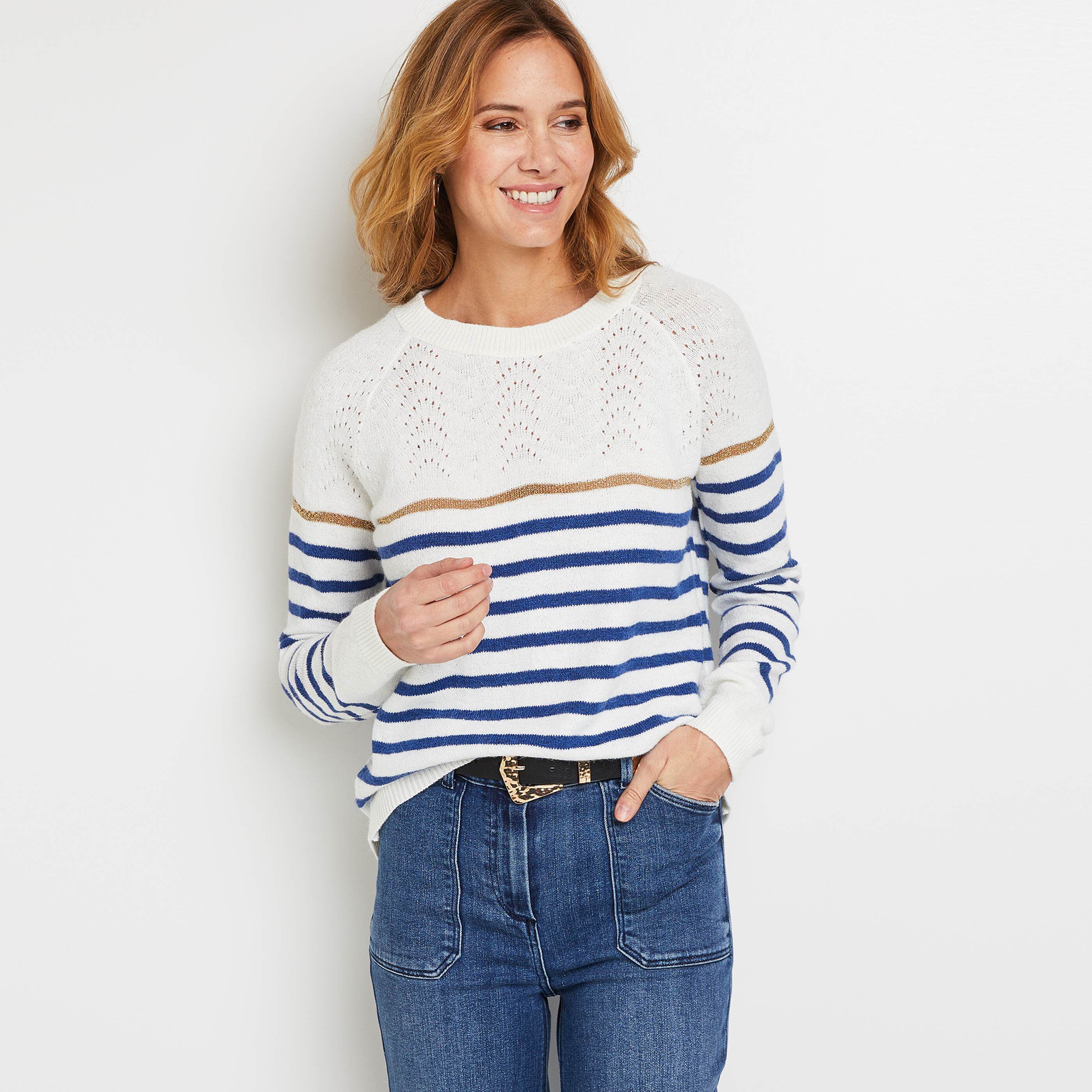 Mariniere pull sale