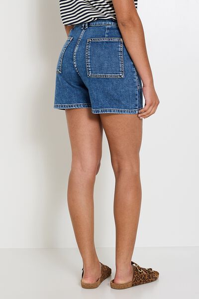 Short en jean femme