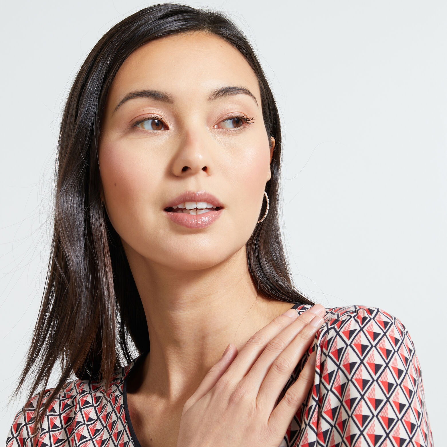 Blouse imprimée femme
