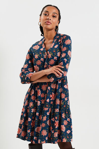 Robe imprimée femme