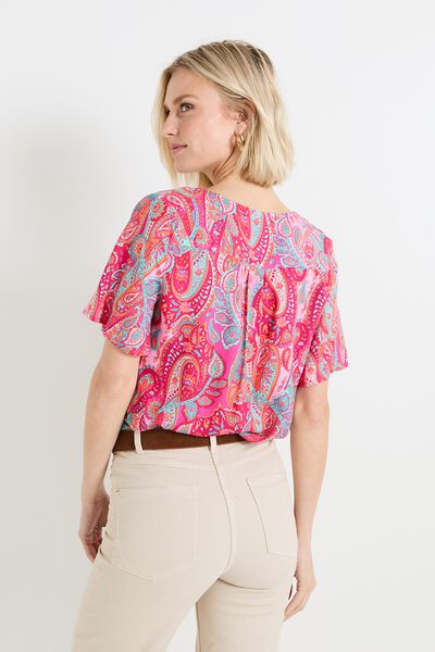 Blouse imprimée femme