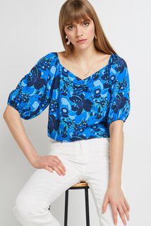 Blouse imprimée femme