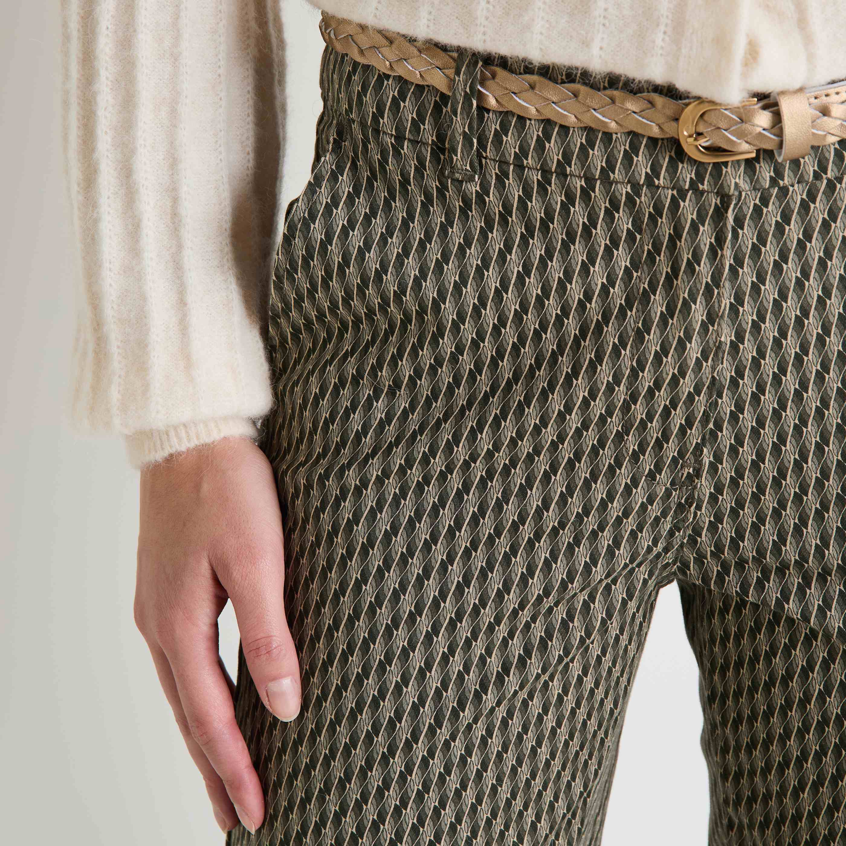 Pantalon chino femme