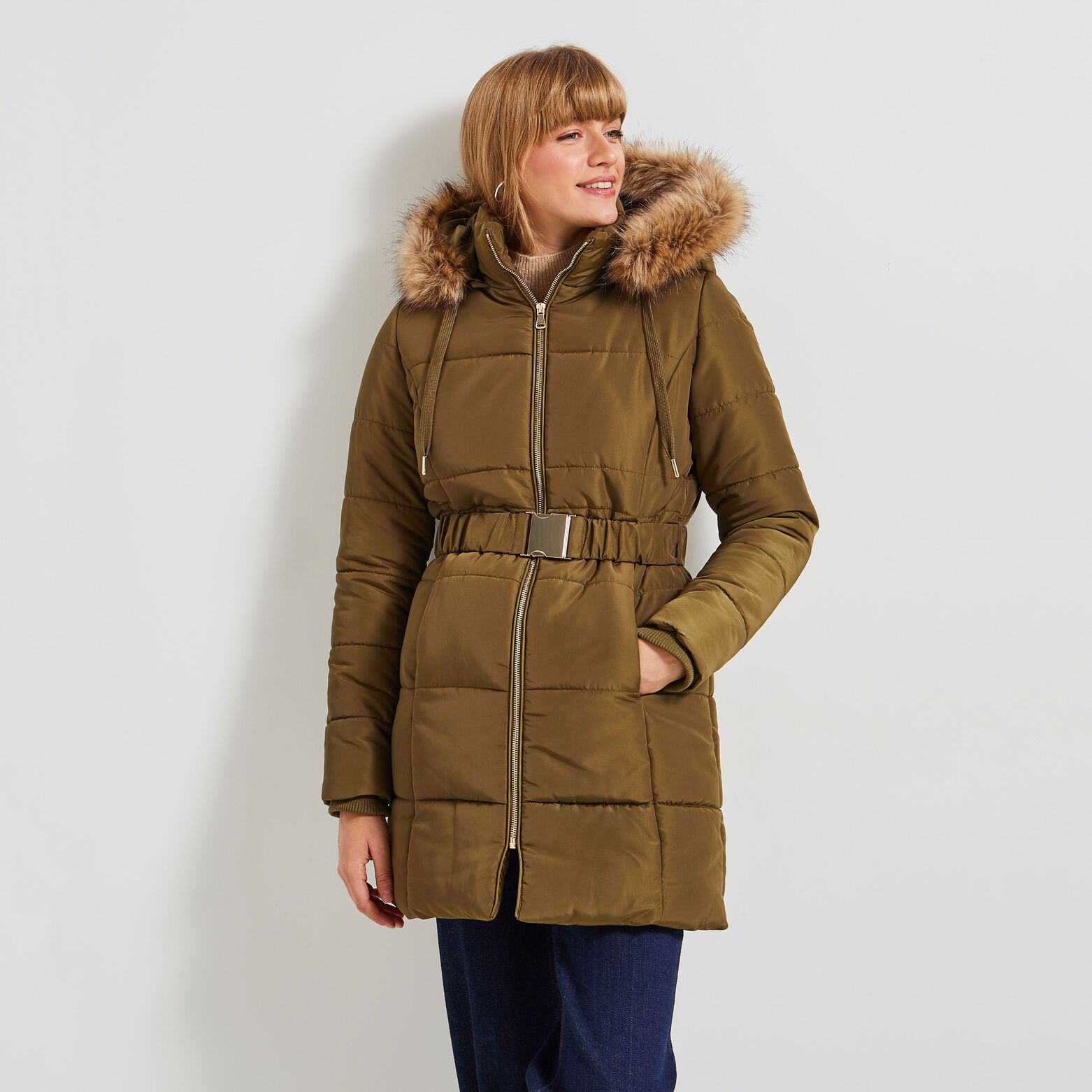 Doudoune longue femme