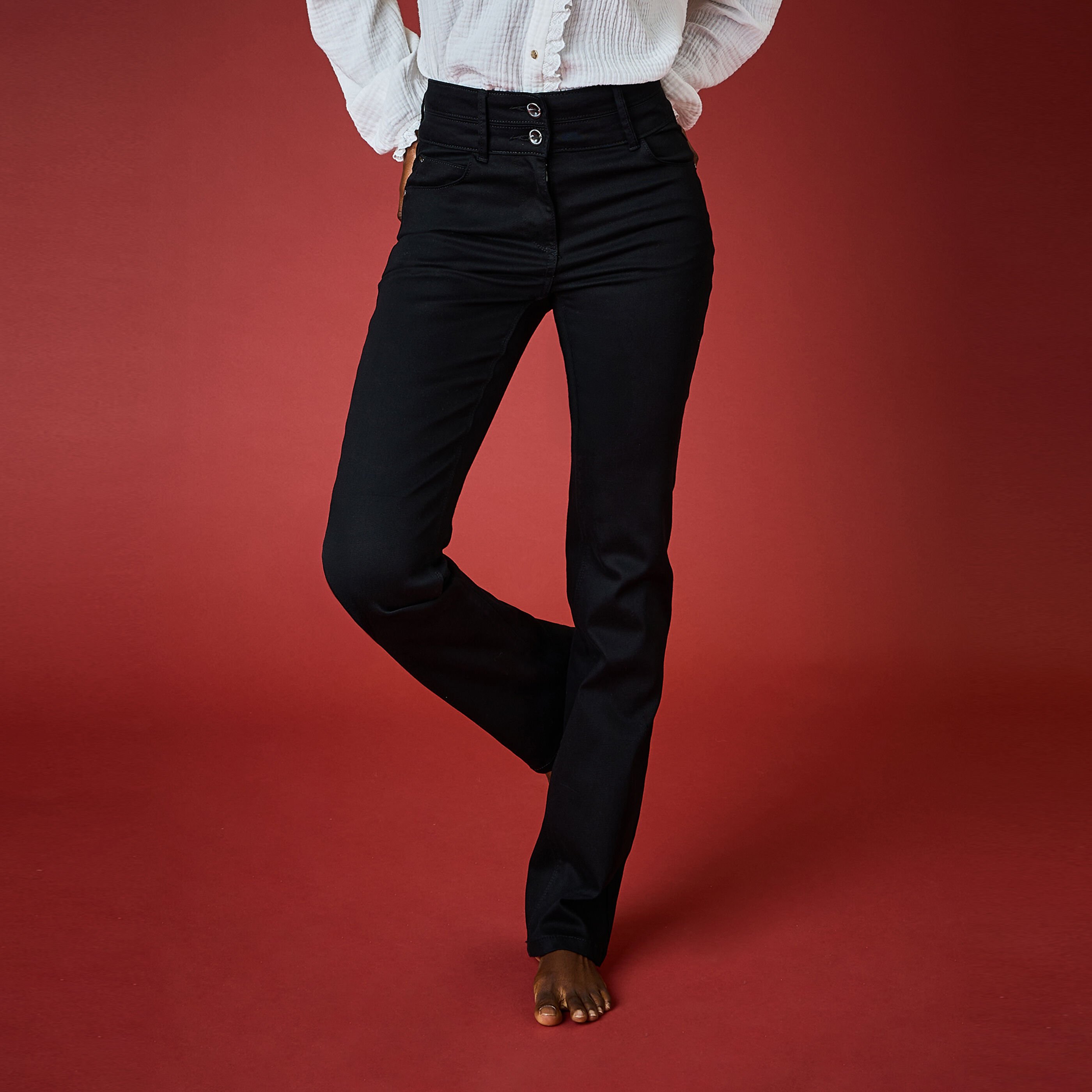 Jean droit ROME D02 femme