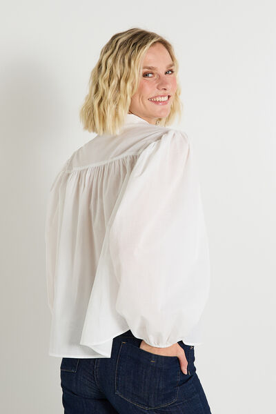 Chemise manches amples femme
