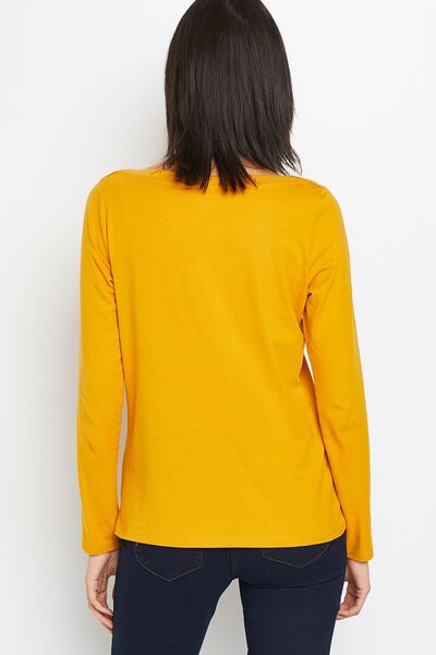 T-shirt col bateau femme