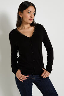 Gilet col V femme