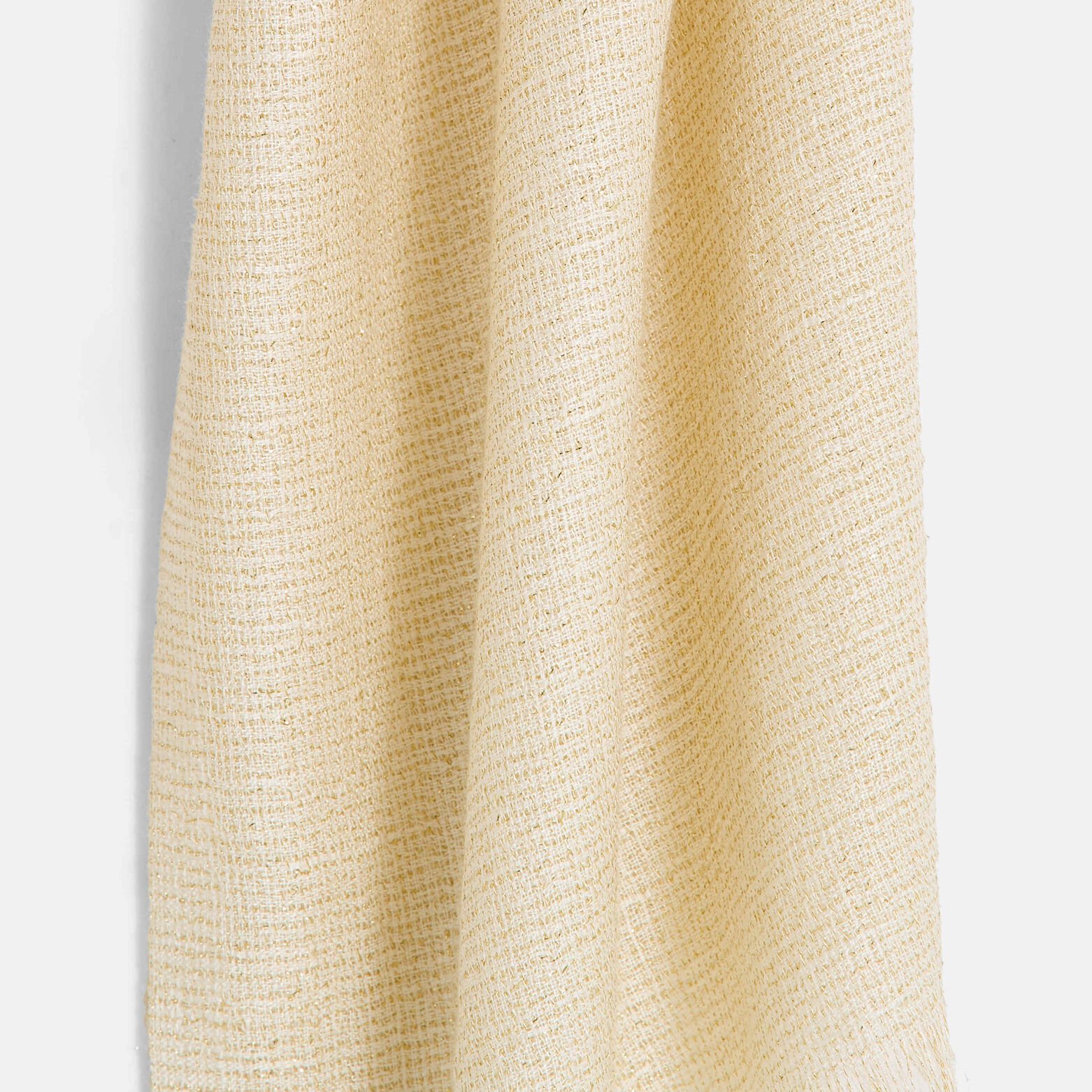Étole longue unie brillante femme