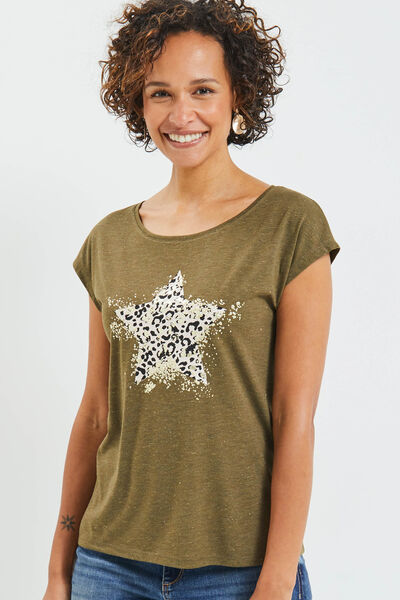 T-shirt manches courtes femme 